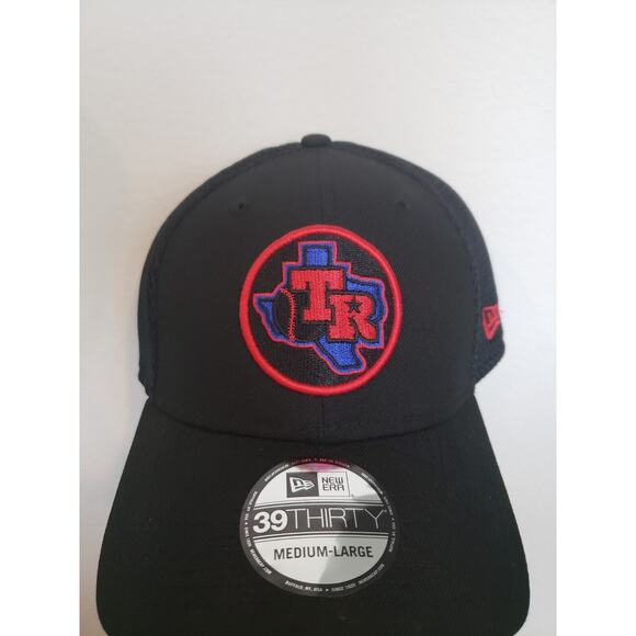 Texas Rangers Hat Cap Retro Throwback M/L Black 39Thity New Era - Picture 1 of 6